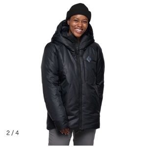 Black diamond jacket, medium